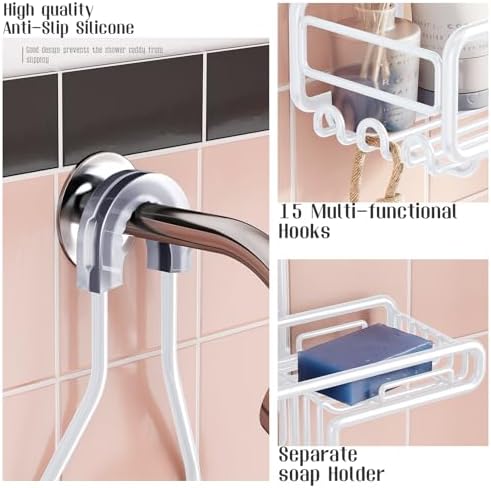 Skyapex Shower Caddy Hanging Organizer for Bathroom