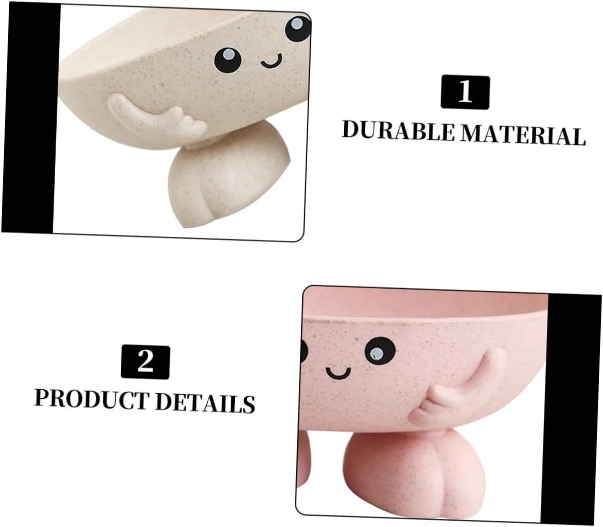 2-Piece Cartoon Soap Dish