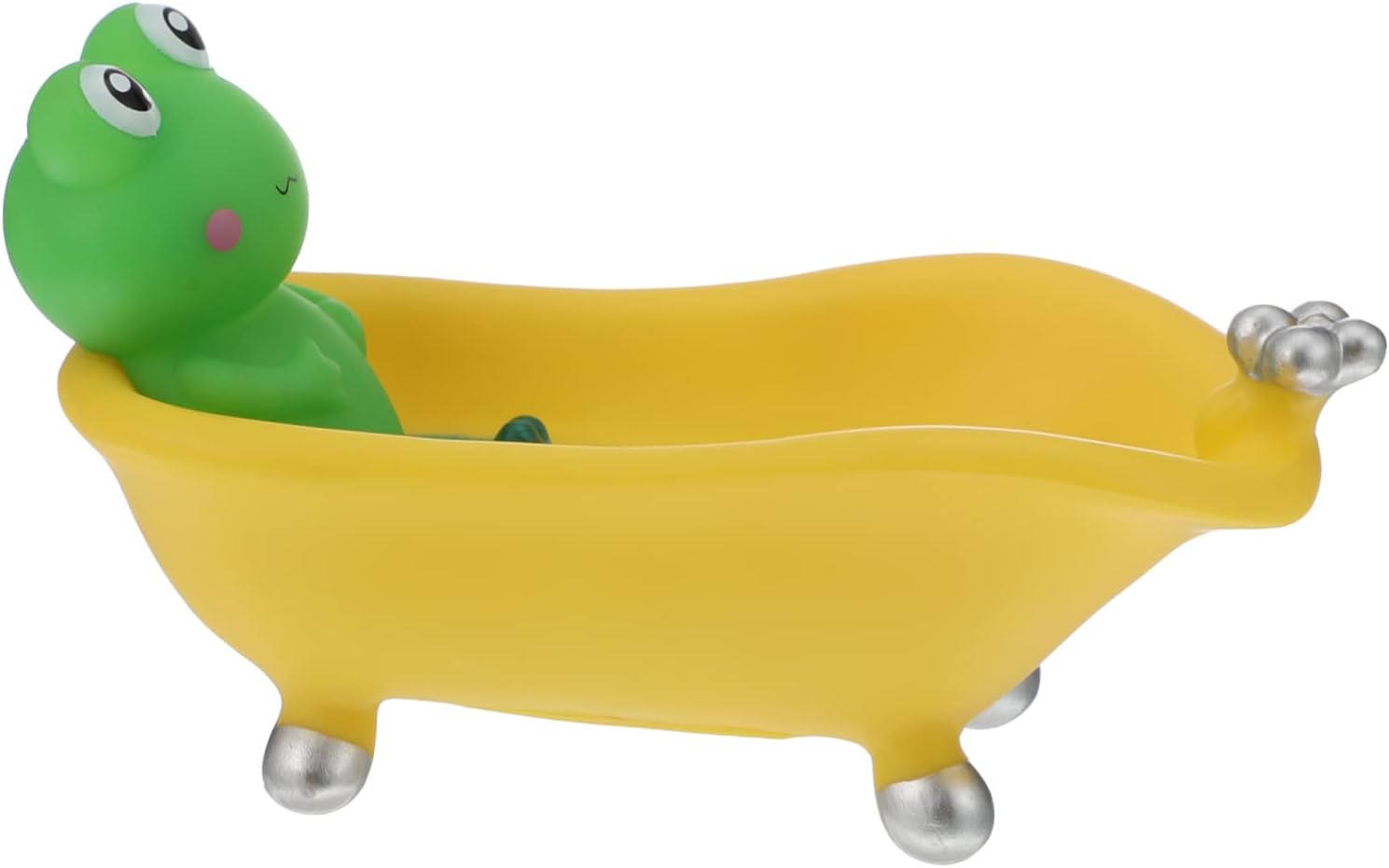 Cartoon Frog Bath Soap Dish Holder For Quick Dry Storage