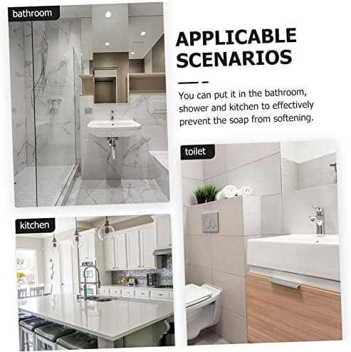 Eco-Friendly Bathroom Counter Organizer Self-Draining Easy to Clean Durable Aesthetic