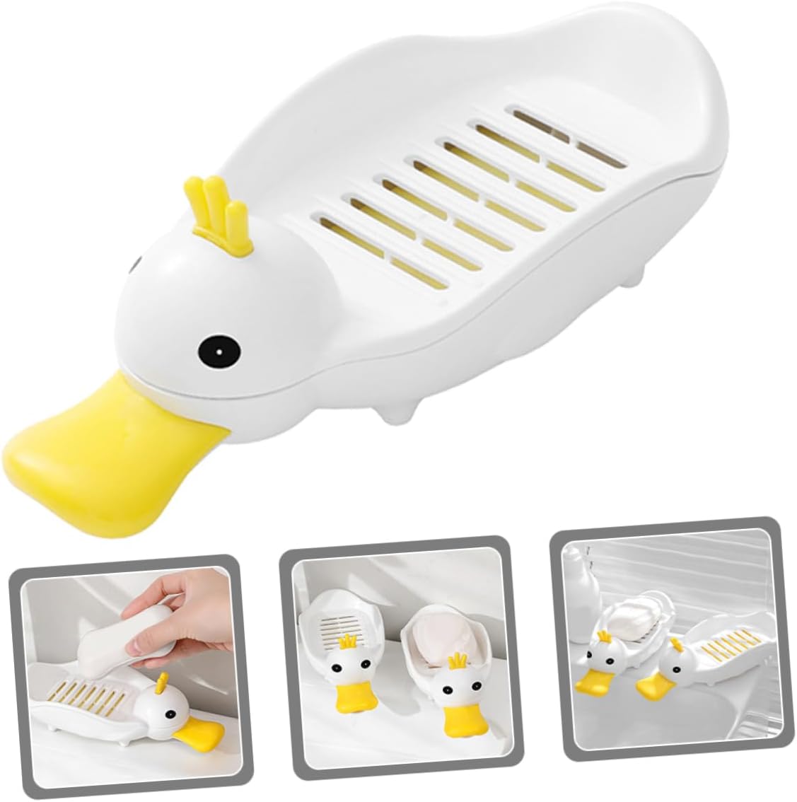 Gleavi Cute Duck Soap Dish