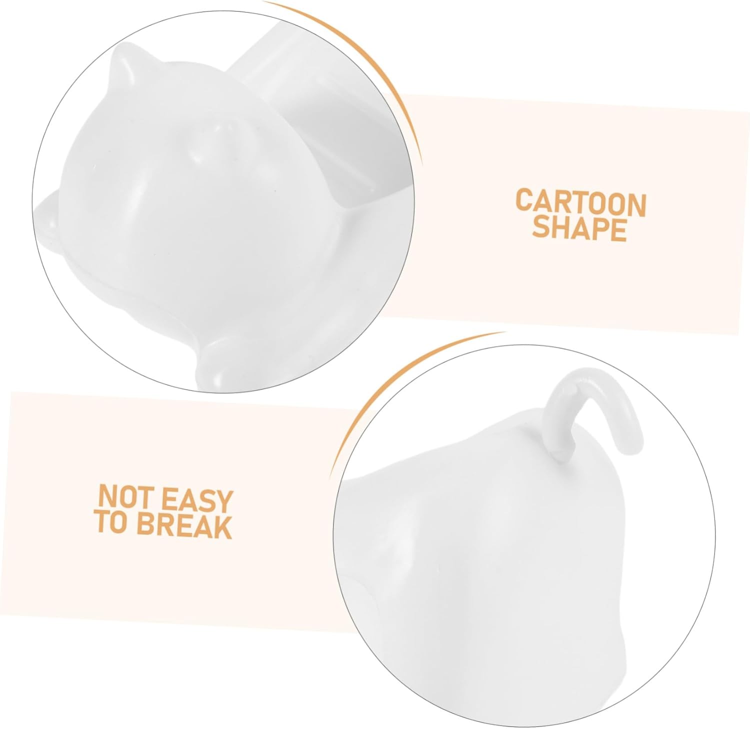 Cute Cat Soap Dish Self Draining Bathroom Holder