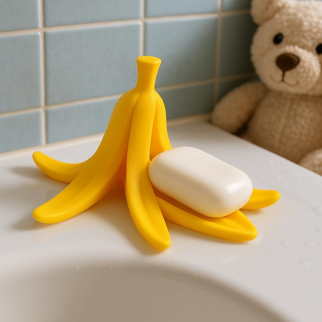 Banana Peel Playful Bath Soap Dispenser