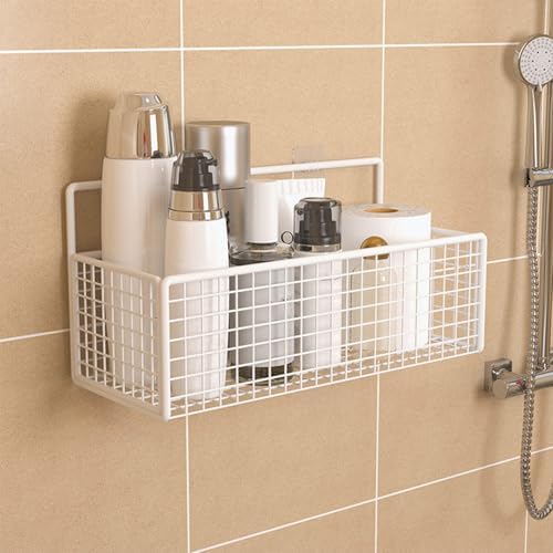 4pcs shower caddy organizer clear stainless steel storage system