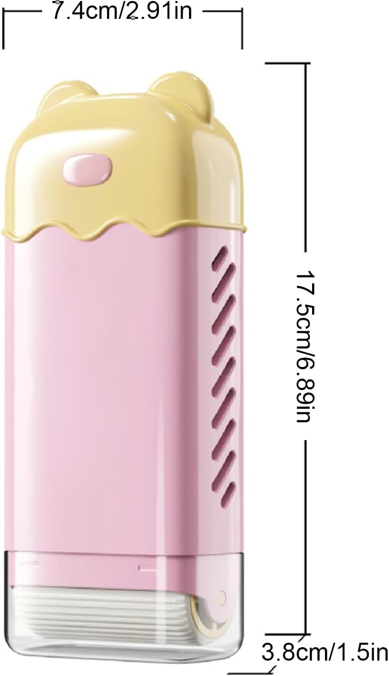 Compact Travel Soap Case with Built-In Roller