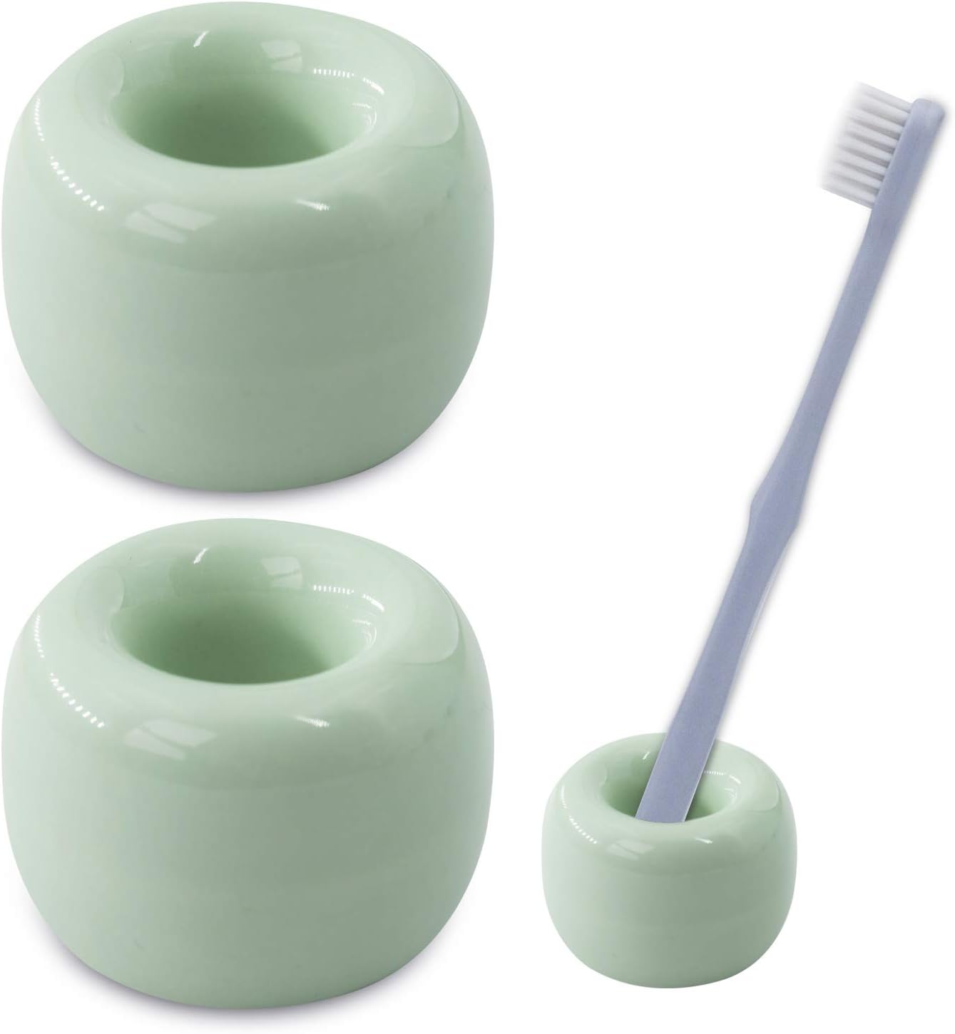 Airmoon Mini Ceramics Toothbrush Holder