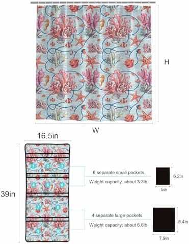 Vibrant 10-Pocket Mesh Showers