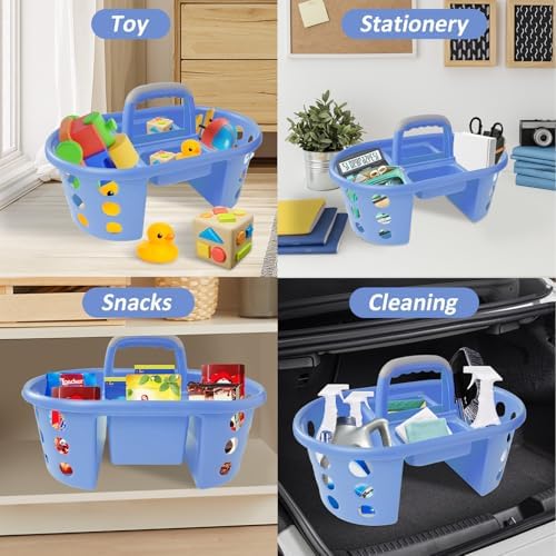 SimplyKleen 2-Piece Jumbo Shower Caddy with Handle