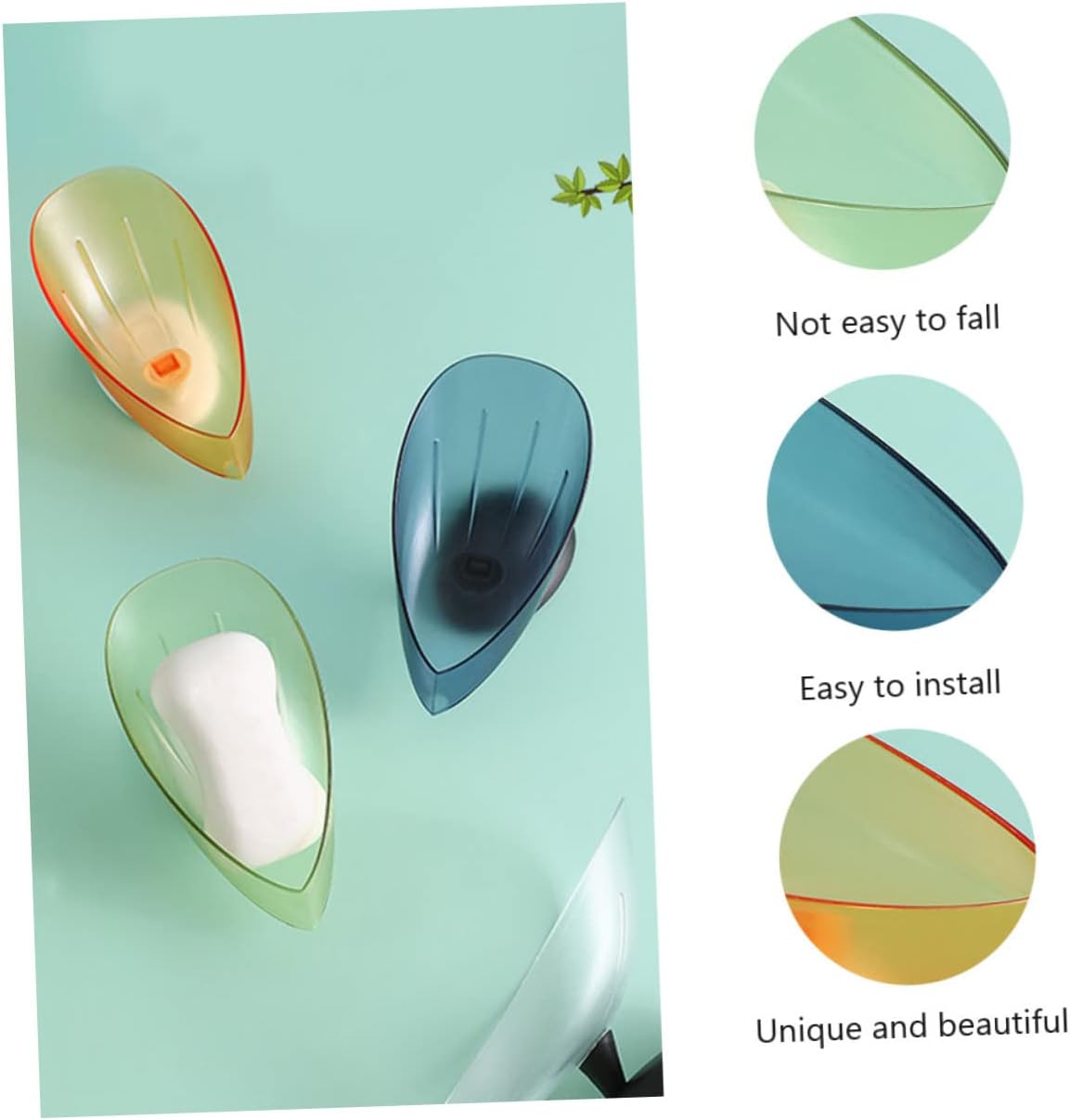 Suction Cup Soap Holder Set