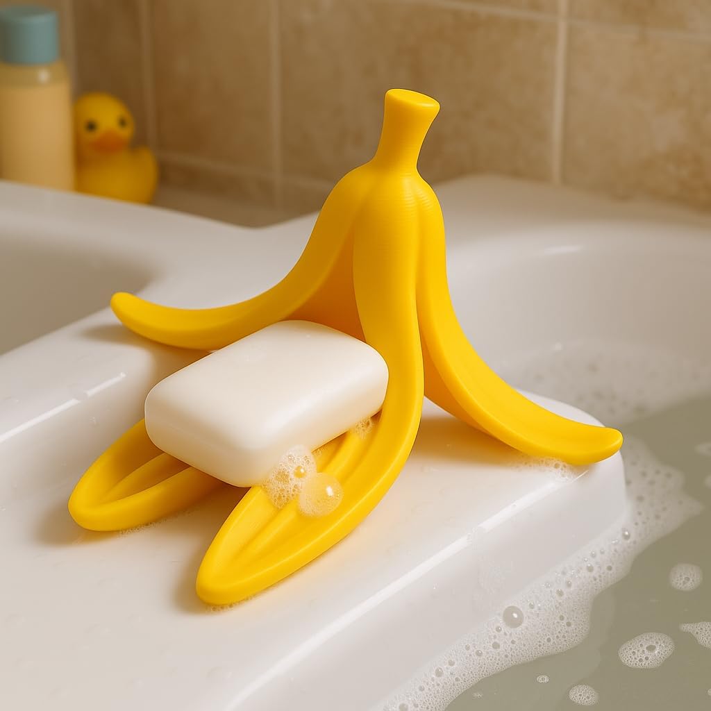 Banana Peel Playful Bath Soap Dispenser