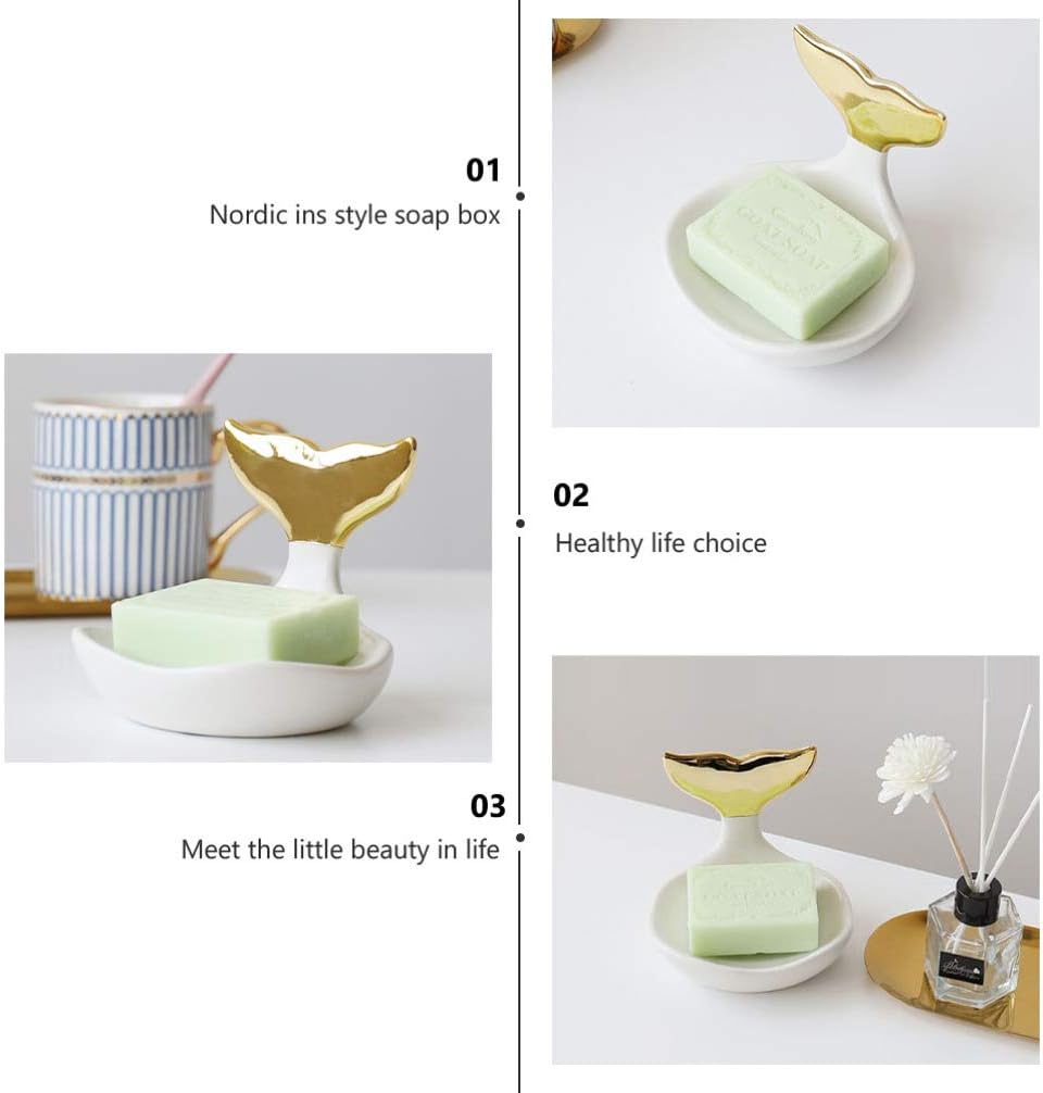 Cabilock Modern Soap Dish Organizer