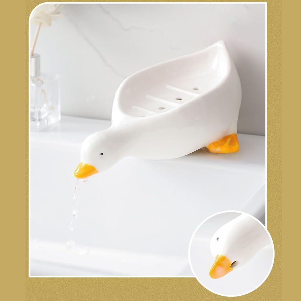 Stylish Duck Soap Dish 2Pcs