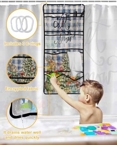 Perfect Mesh Bath Organizer