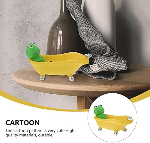 Hemoton Reusable Frog- friendly Soap Holder for Kids Adults Durable Safe