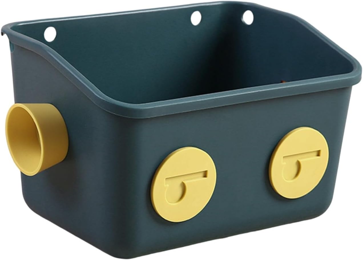 Shower Storage Organizer With Hooks Blue LZ 042901