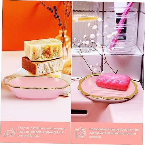 Modern Ceramic Dish Elegant Holder Draining Tray Design