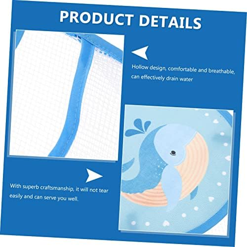 Cabilock Hanging Bath Organizer Mesh Storage for Kids