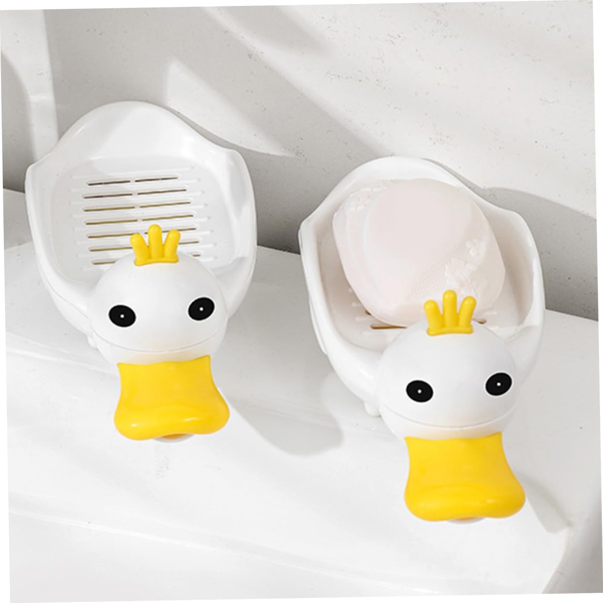 Ciieeo Creative Duck Storage Box White
