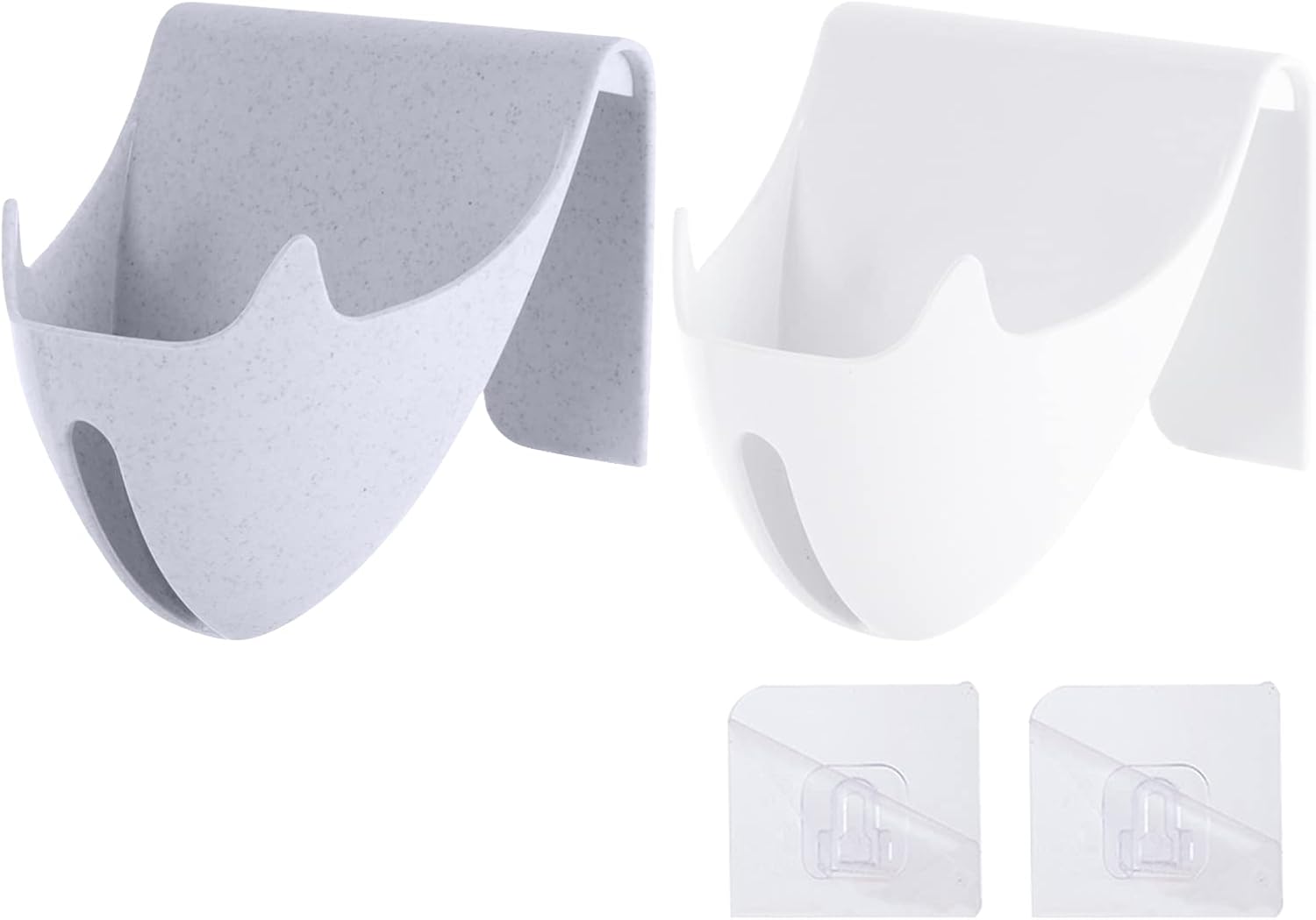2Packs Soap Dishes with Drain for Bathroom Bar and Kitchen