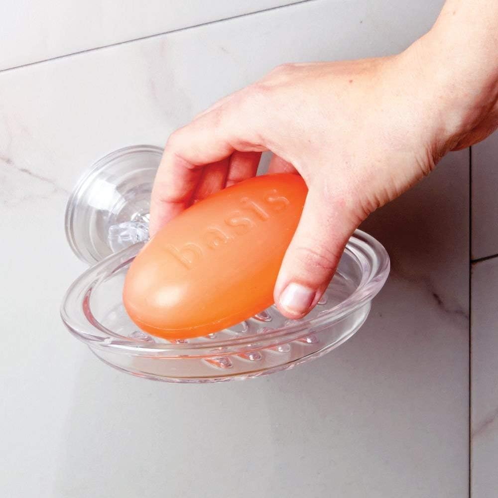 InterDesign Secure Power Lock Soap Dish