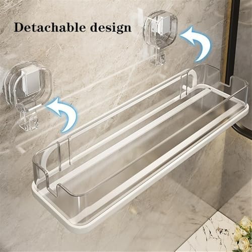 Bath Room Organizer Suction-Cup Shower Caddy for Bathroom Kitchen More