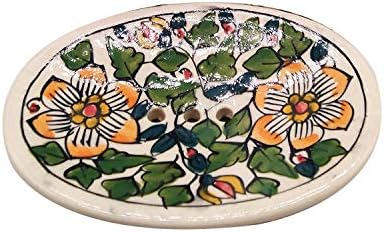 Ceramic Soap Dish Tray by Renowned Artist