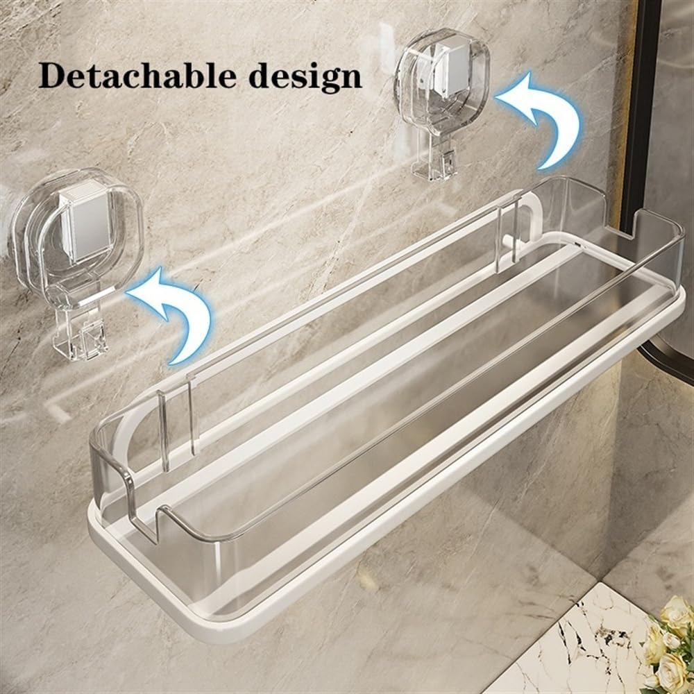 Bath Room Organizer Suction-Cup Shower Caddy for Bathroom Kitchen More