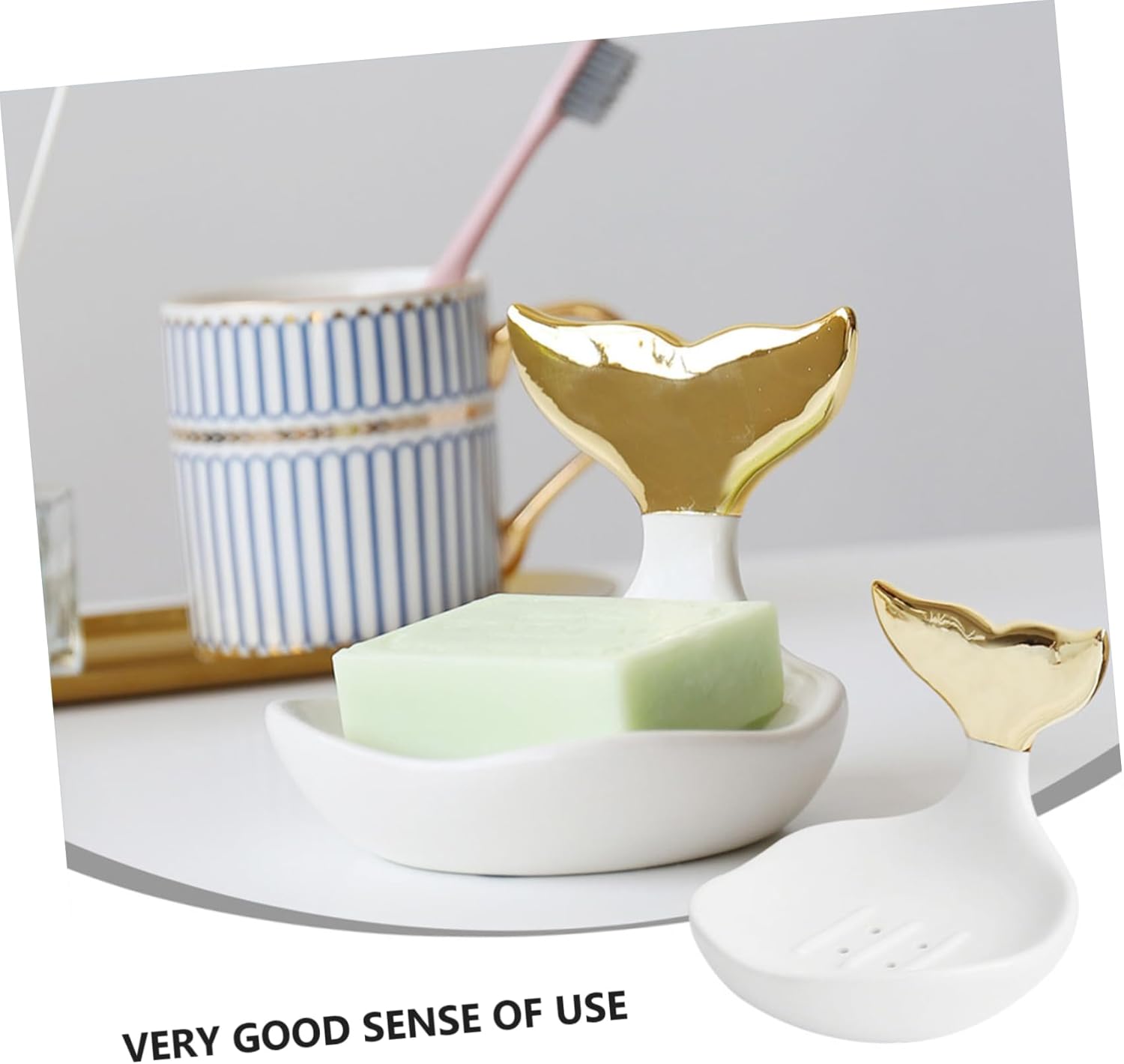 Glow Bright Compact Mirror Set for Skincare Makeup Hair Travel