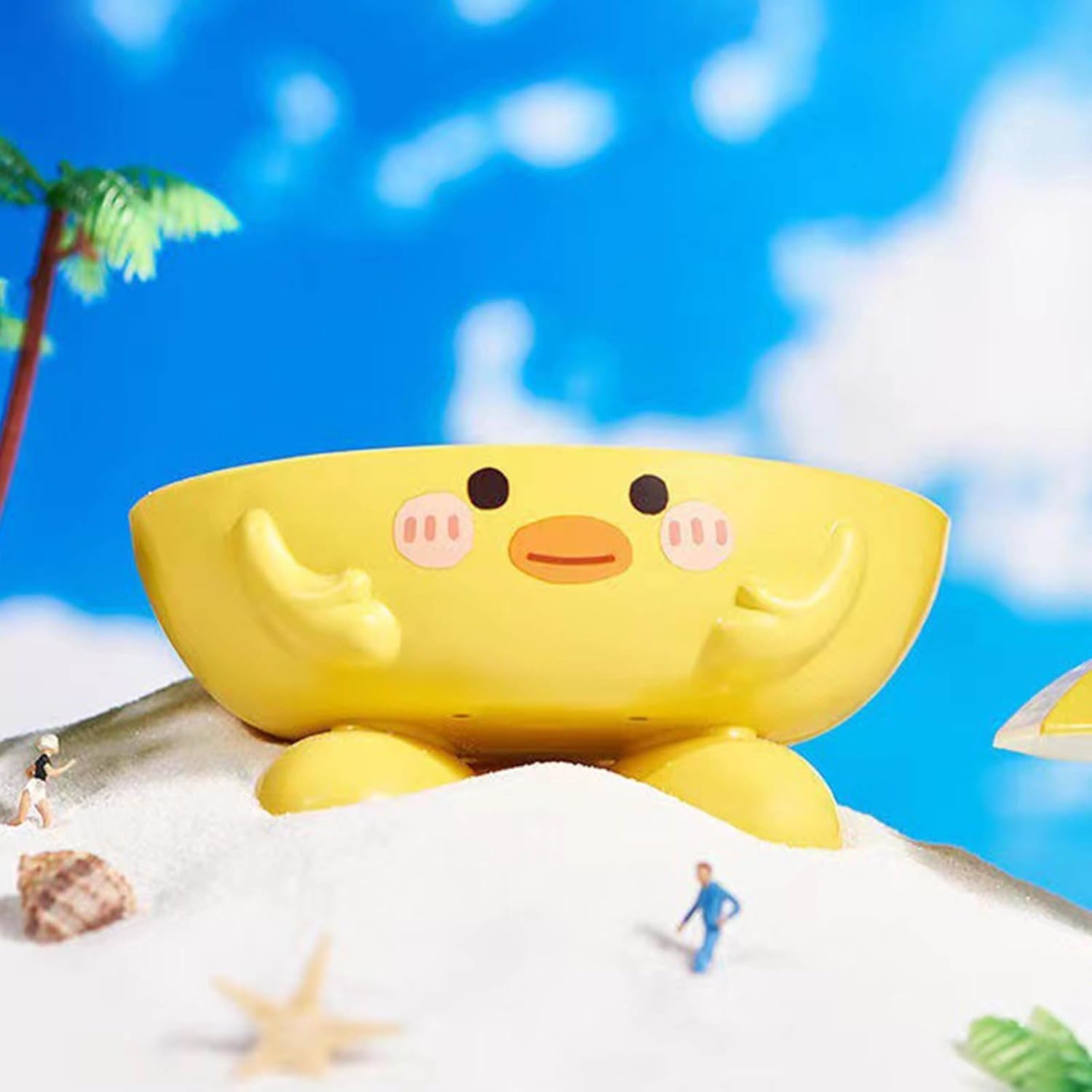 Gavigain Duck Soap Box for Kids Cute Fast-Drying Durable
