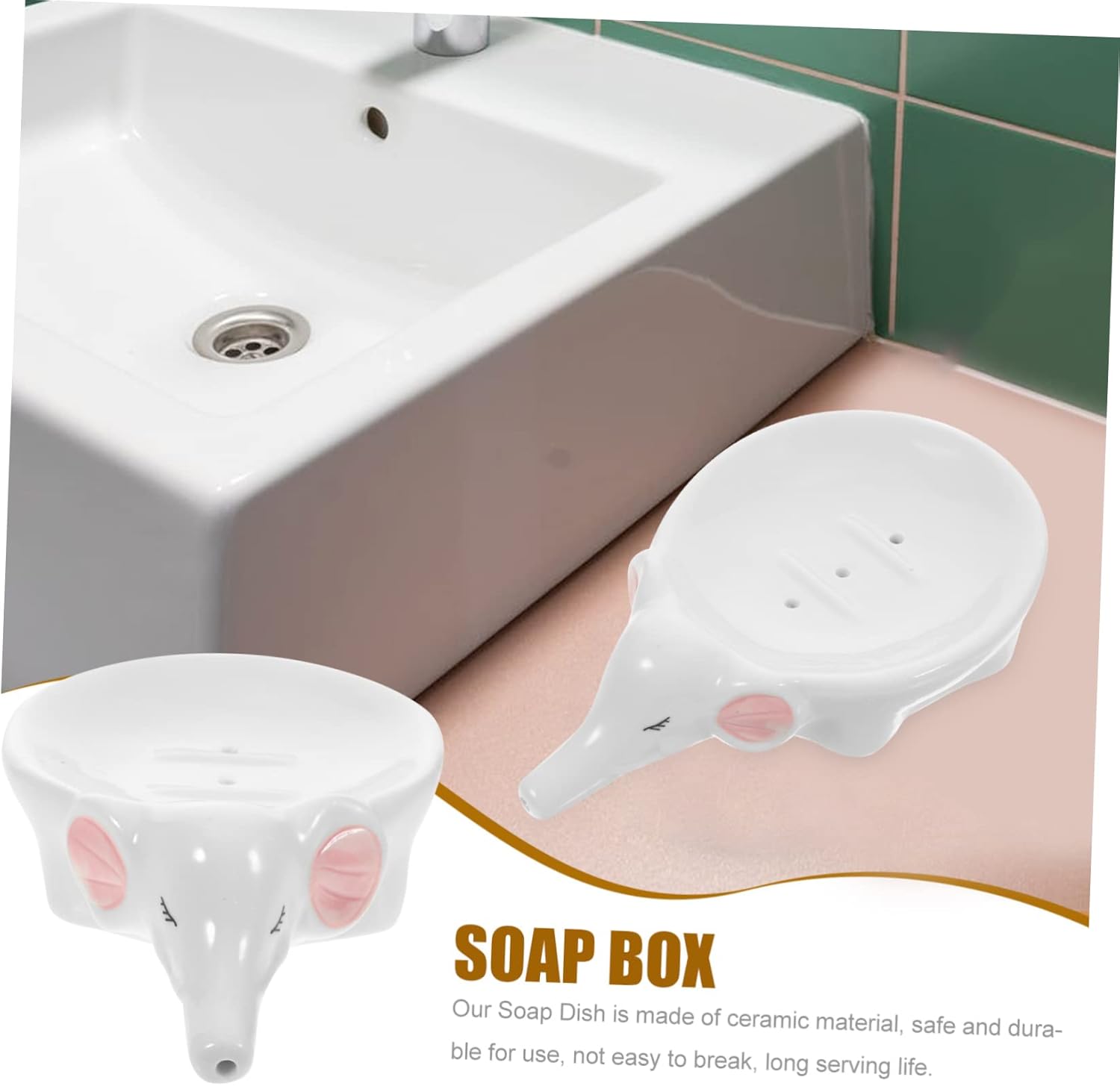 Cute Elephant Soap Holder