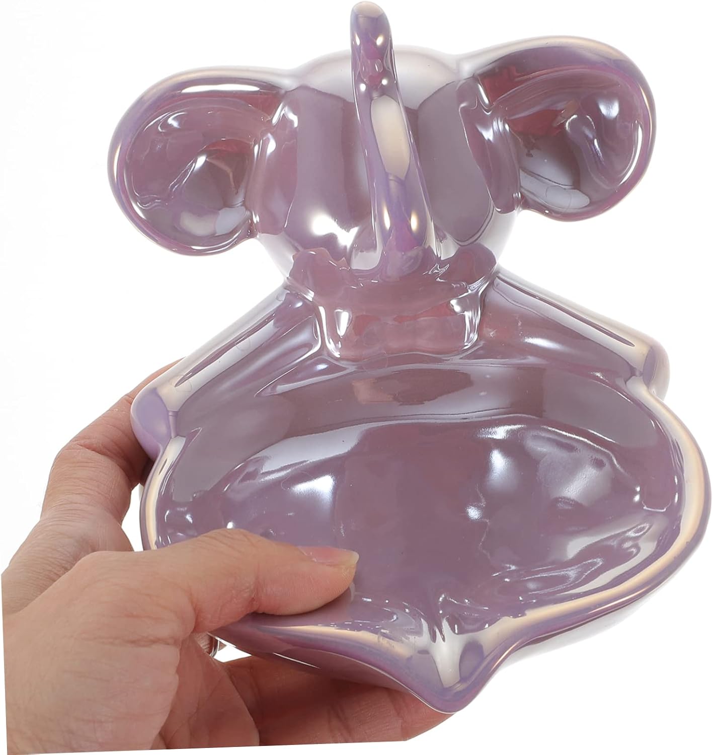 HoliBANNA - Stylish Ceramic Elephant Soap Holder for Boys and Girls
