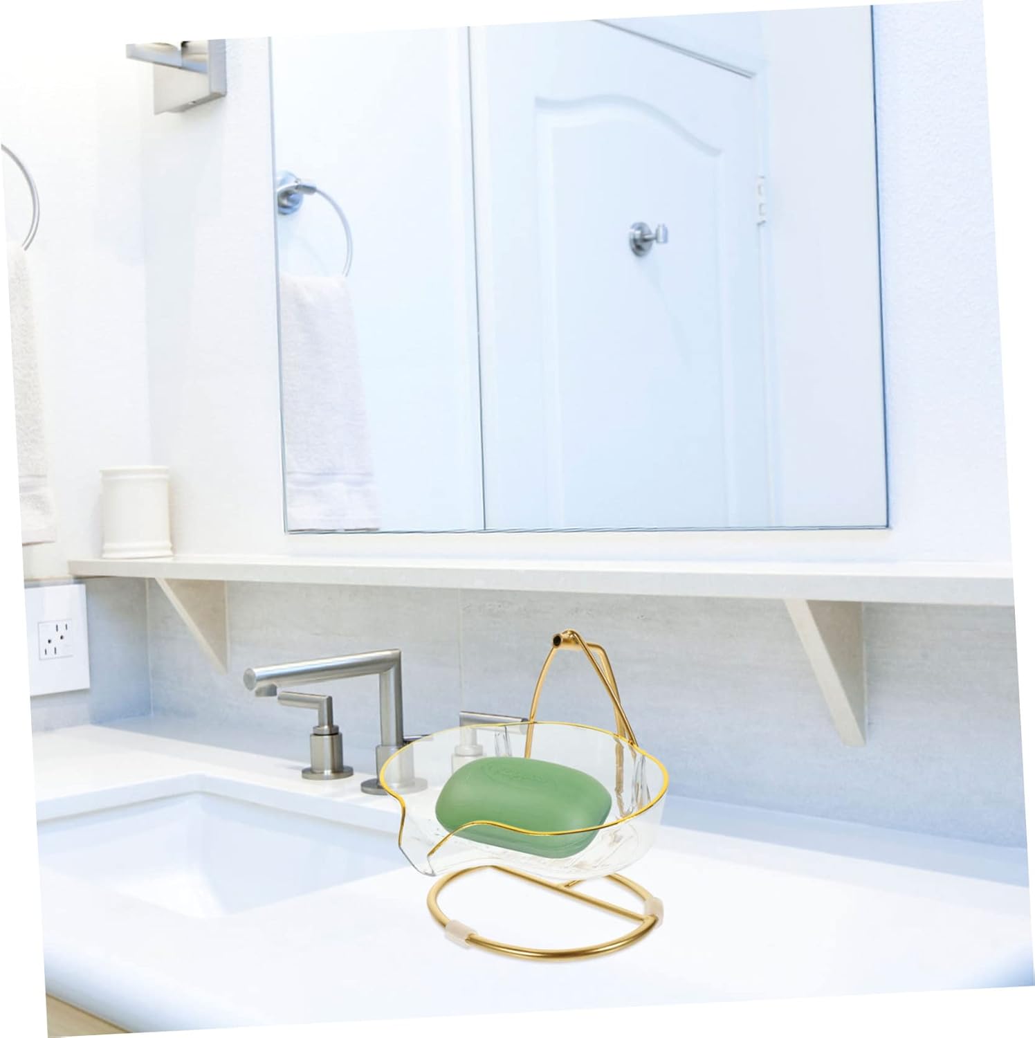 Sturdy Elegant Soap Draining Dish