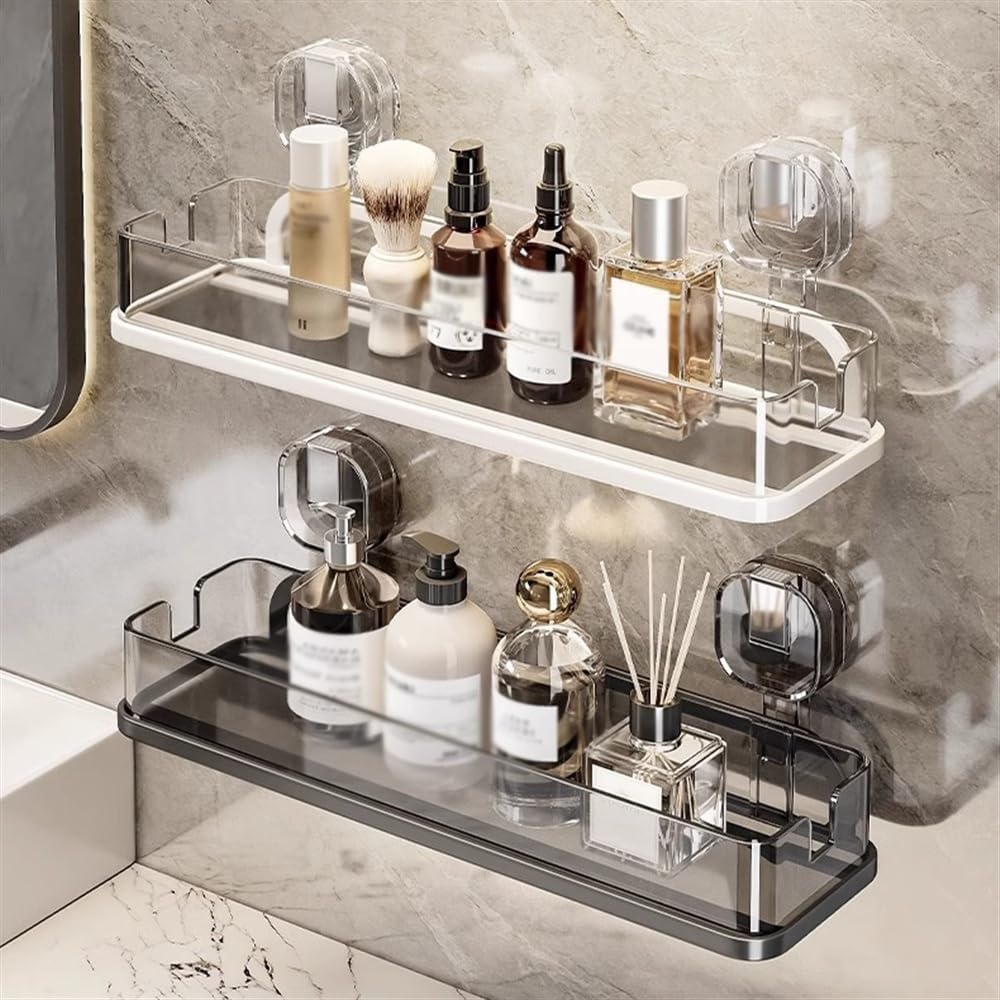 Bath Room Organizer Suction-Cup Shower Caddy for Bathroom Kitchen More