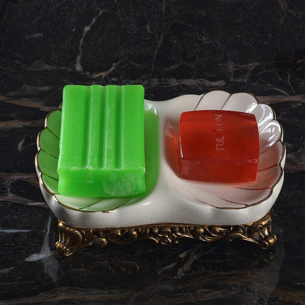 SAFWE Modern Ceramic Soap Dish Set -
