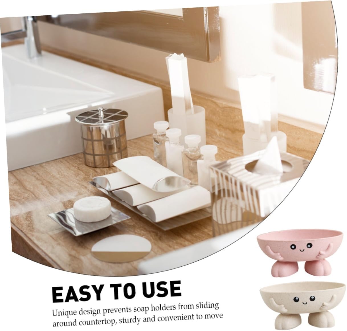 2-Piece Cartoon Soap Dish