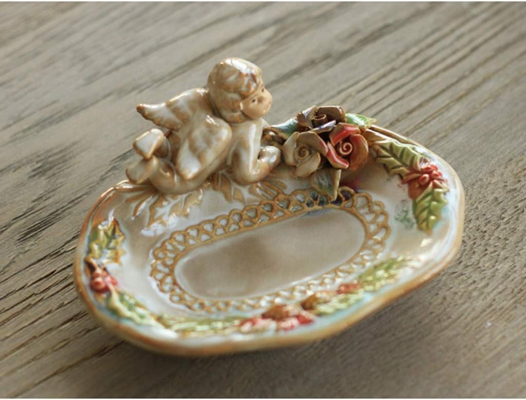 Charming Angel Home Furnishing Ceramic Dish Soap Box