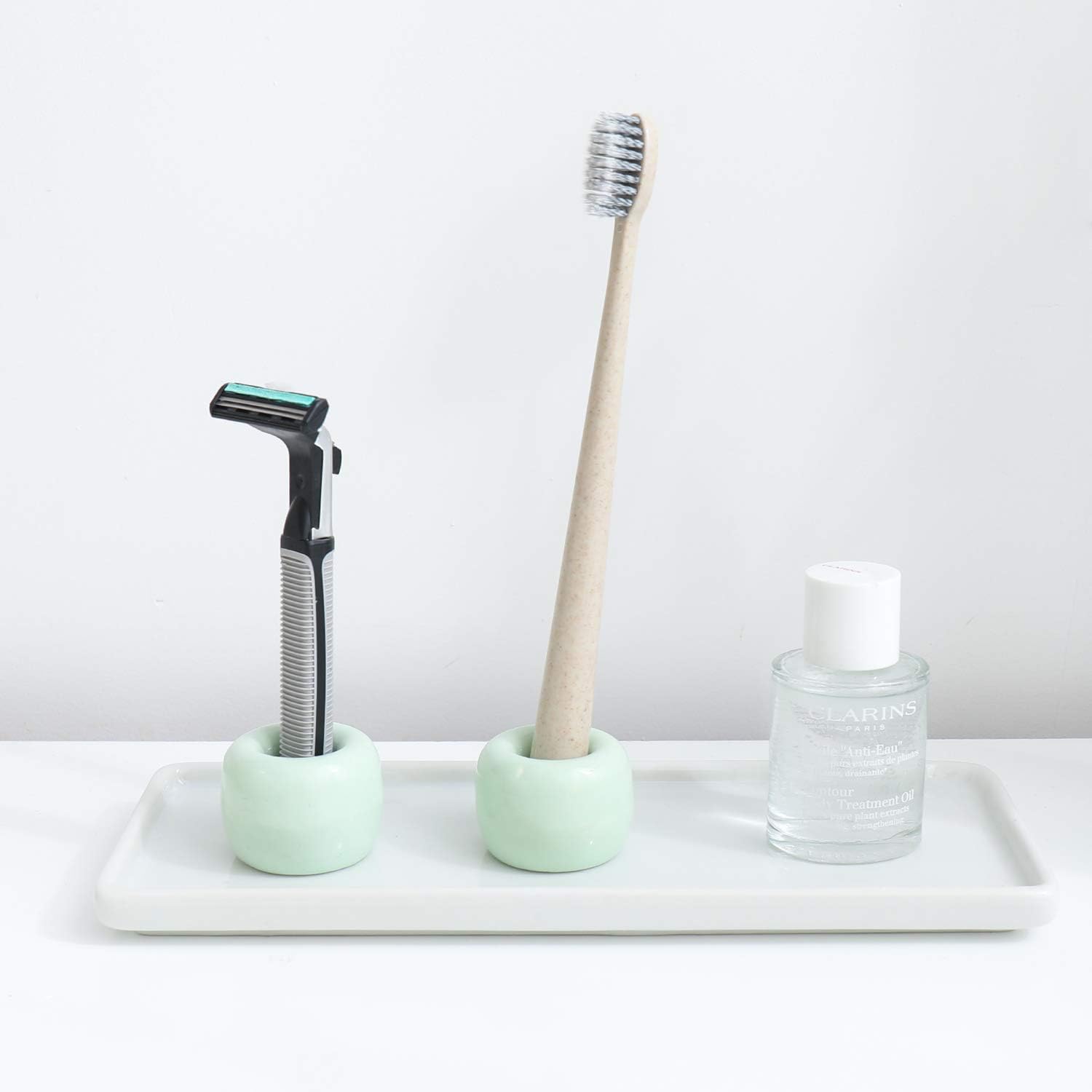 Airmoon Mini Ceramics Toothbrush Holder