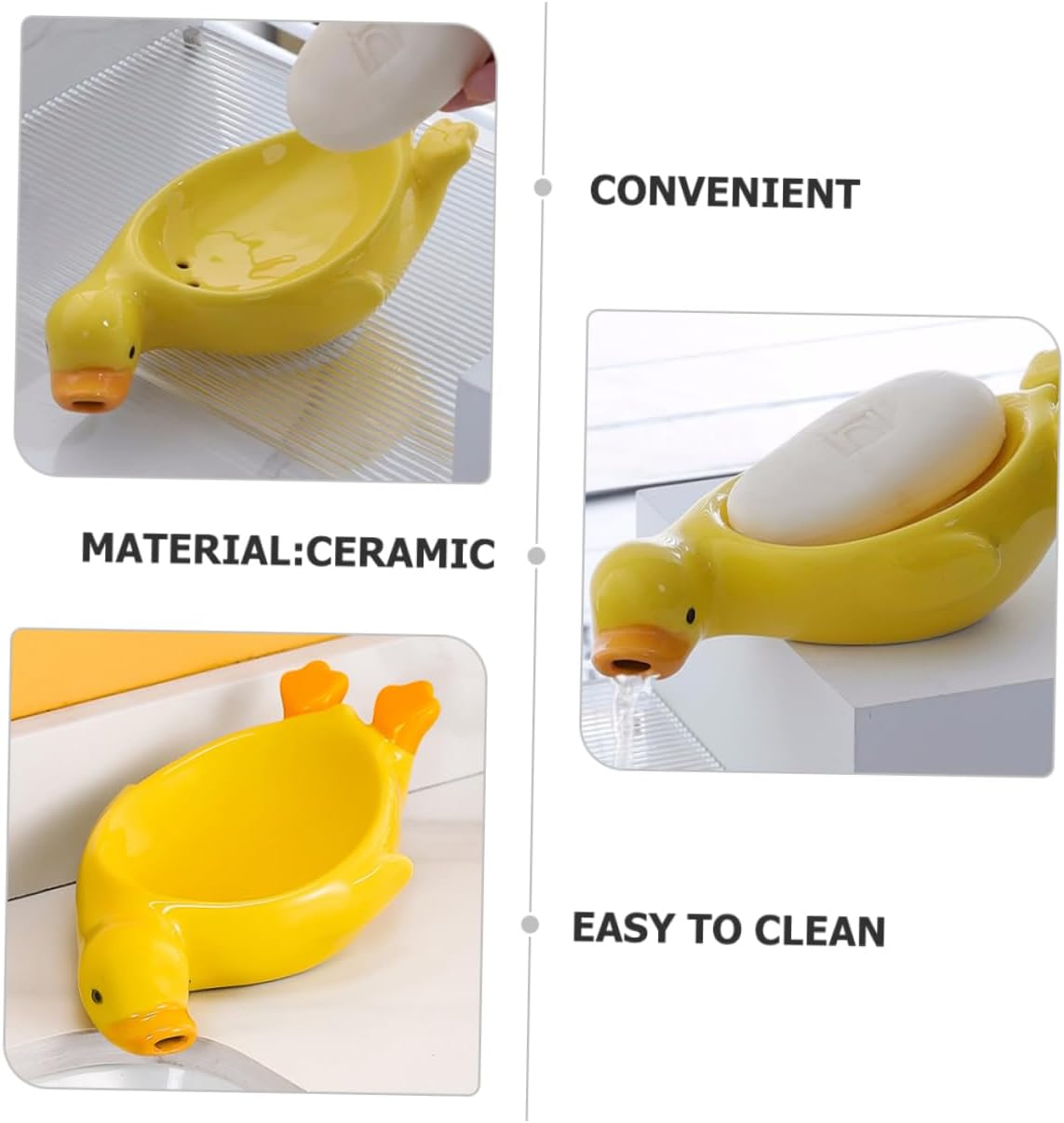 Duck theme soap dish