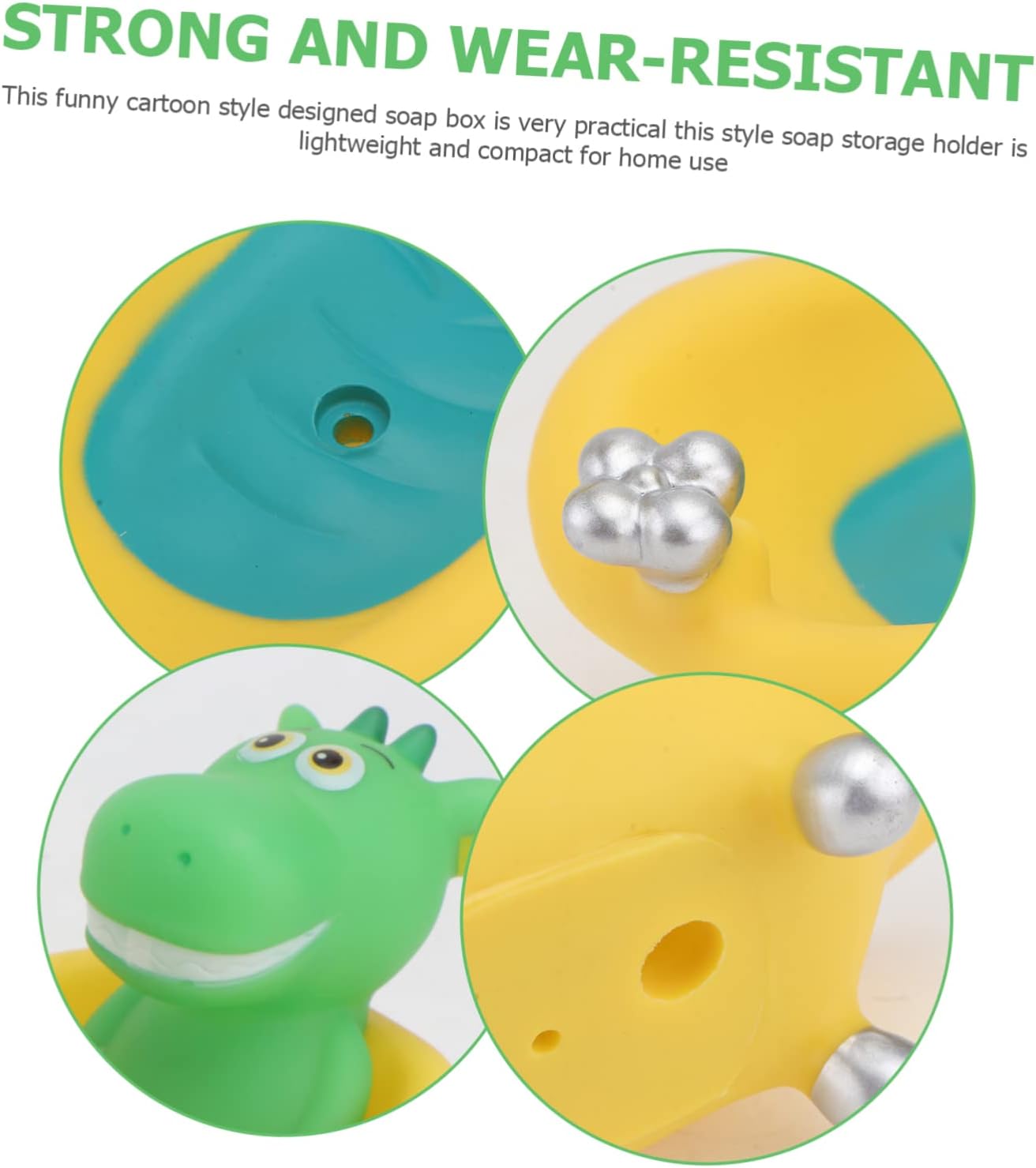 ABOOFAN Cartoon Animal Soap Dish Holder