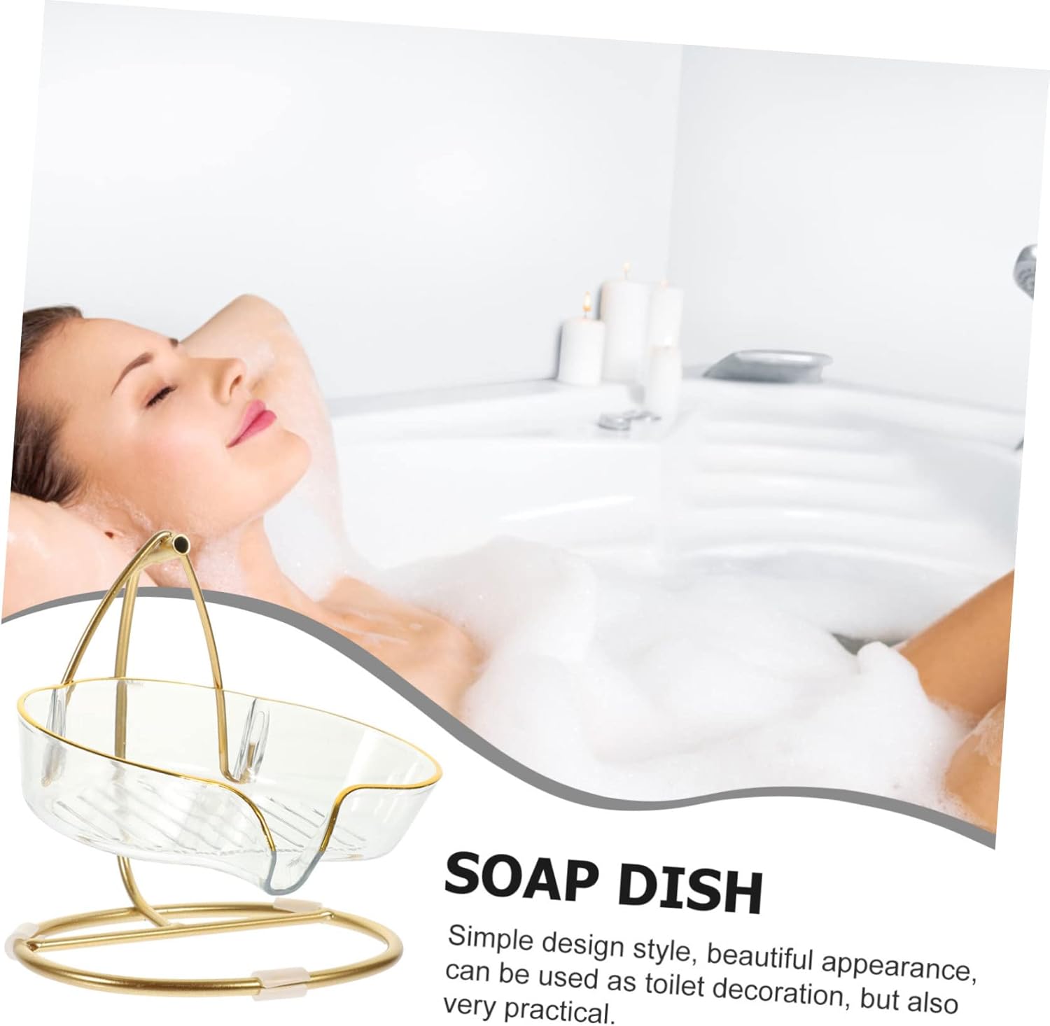 Super Stylish Over the Sink Soap Organizer Durable Easy to Clean