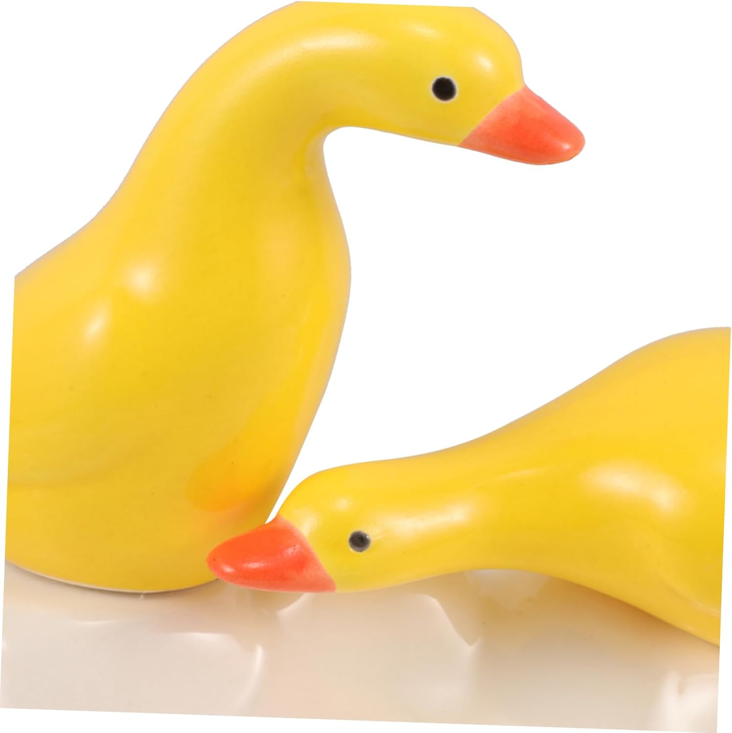 Anneome Ceramic Duck Soap Dish Self-Draining