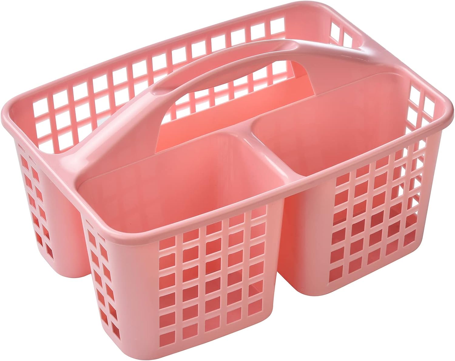ALINK Plastic Shower Caddy Basket with Compartments