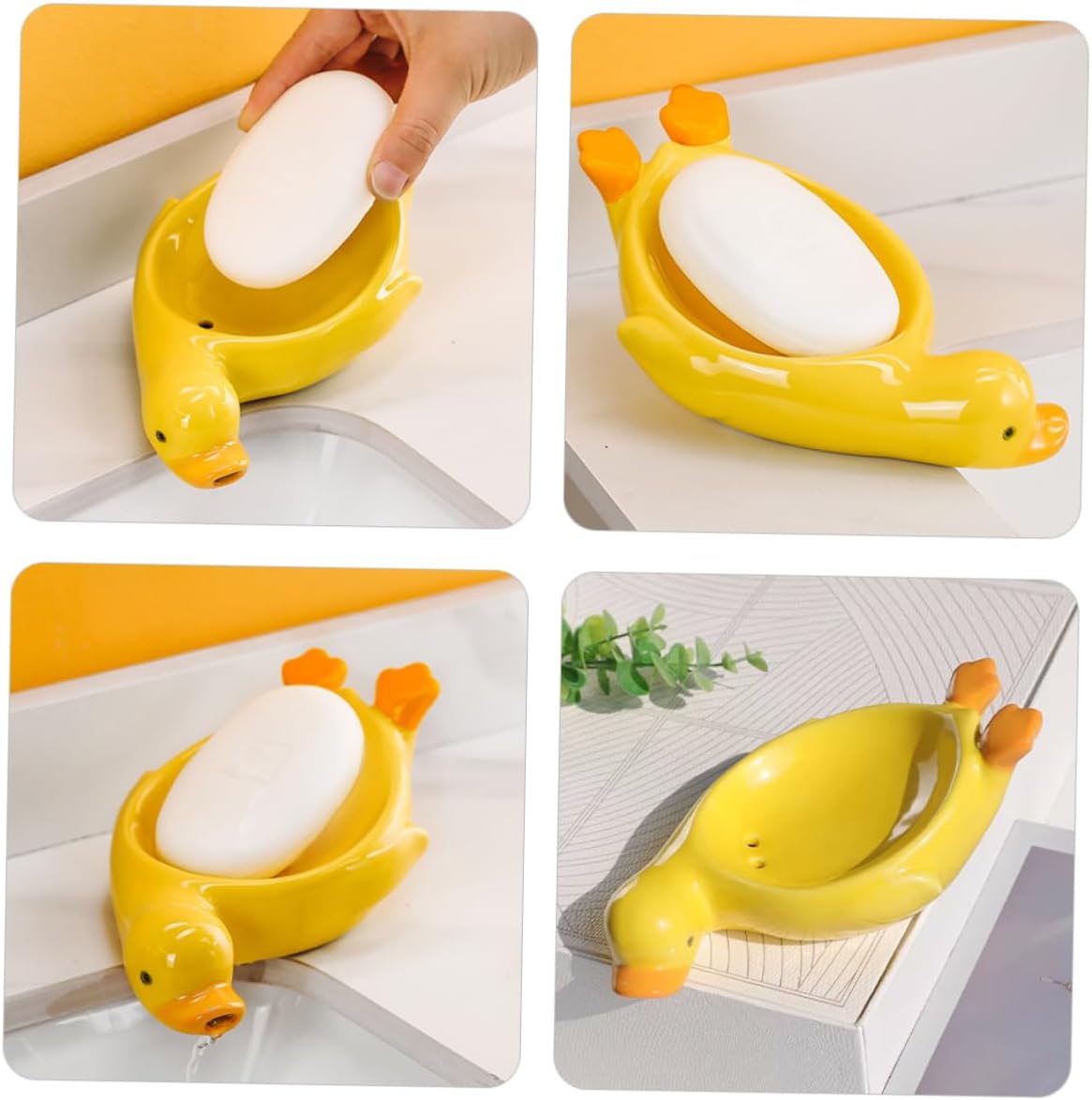Cute Duck Ceramic Dish Unique Design