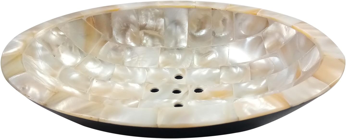 Handicraft Seashell Soap Dish Holder Art crafted to delight