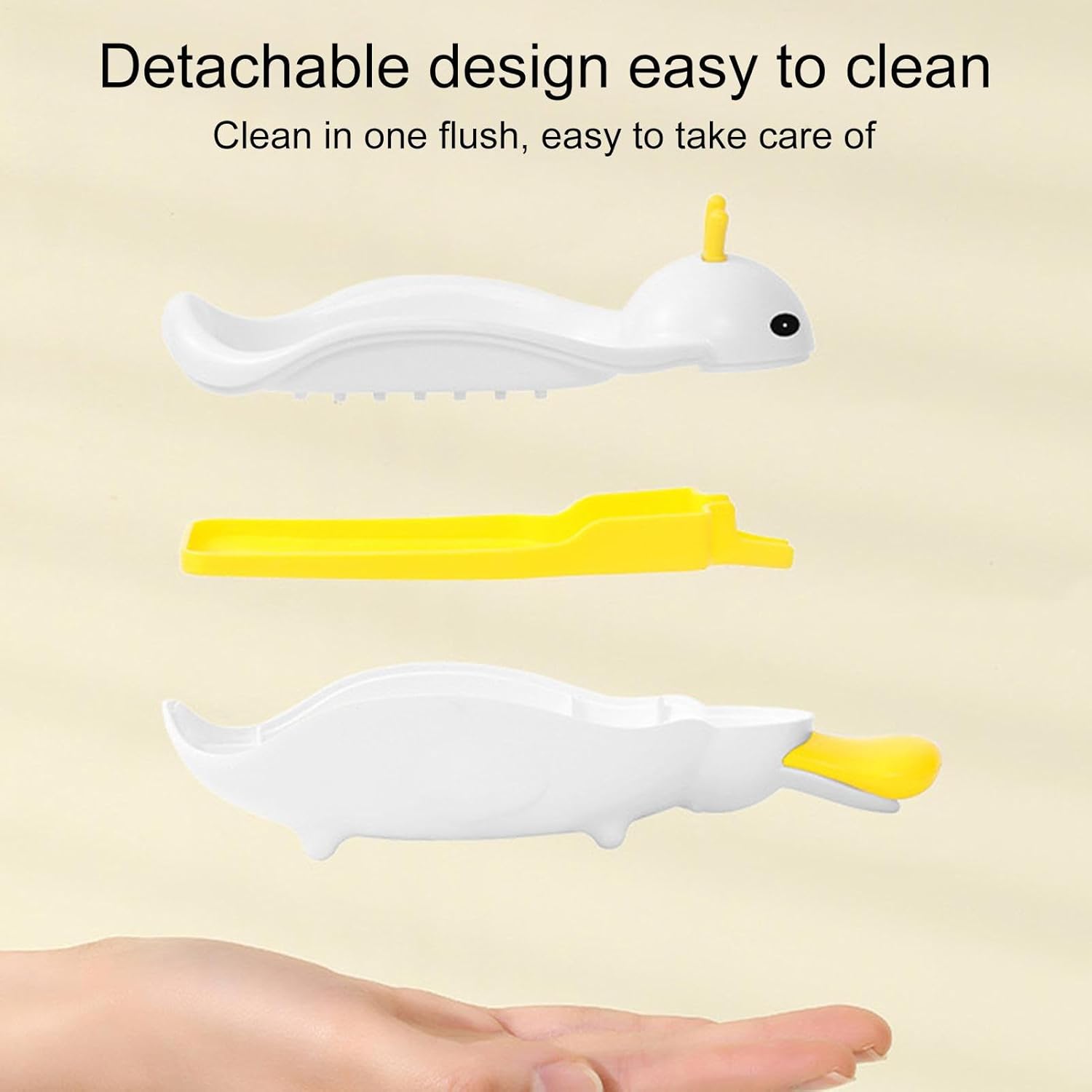 Duck-Shaped Non-Slip Sink Tray