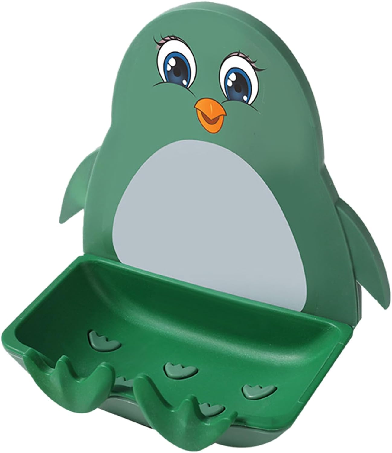 Wall Mounted Penguins Soap Box Decorative Organizer 1