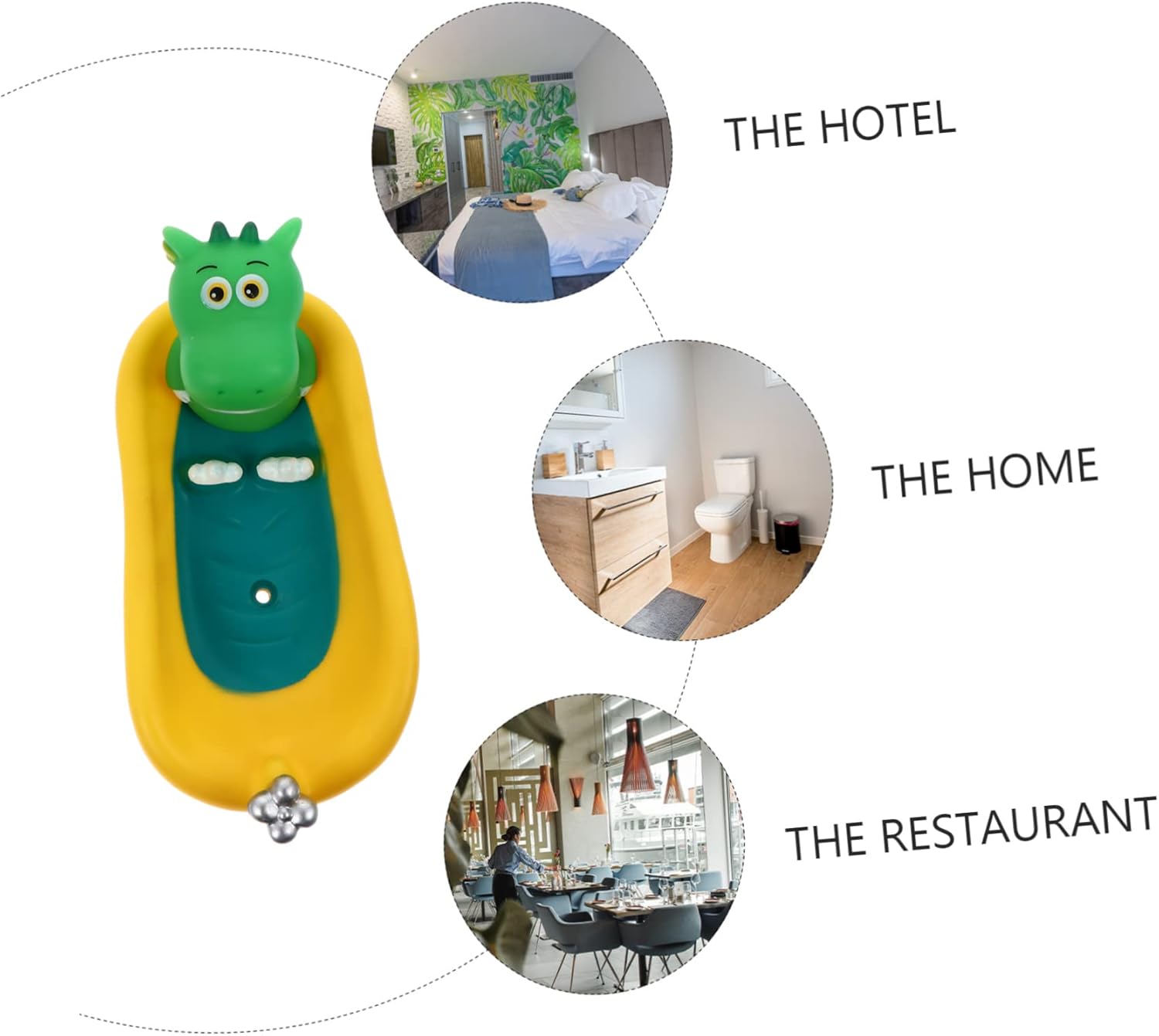 Cartoon Dinosaur Soap Dish Anneome Home Kitchen
