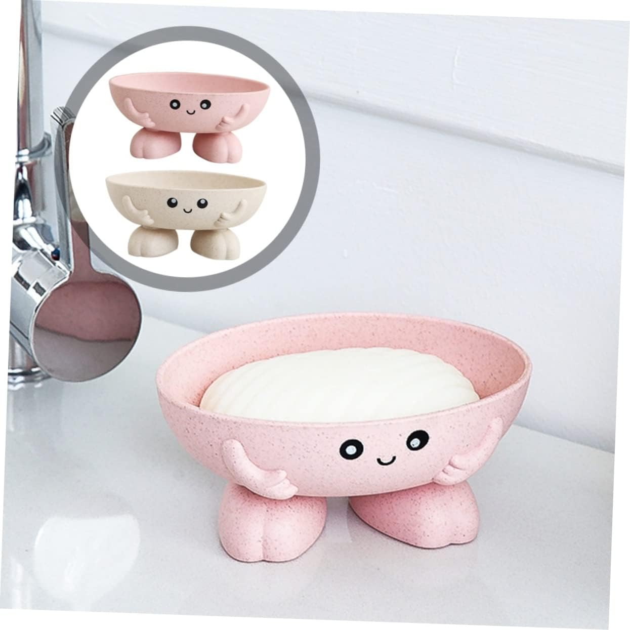 2-Piece Cartoon Soap Dish