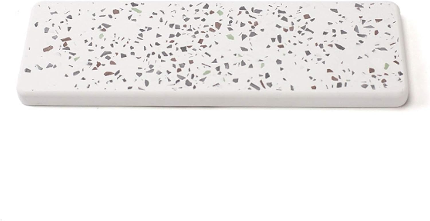 JUNMIN Diatomite Moisture Absorbent Bathroom Shelf Dish Creative Household Good