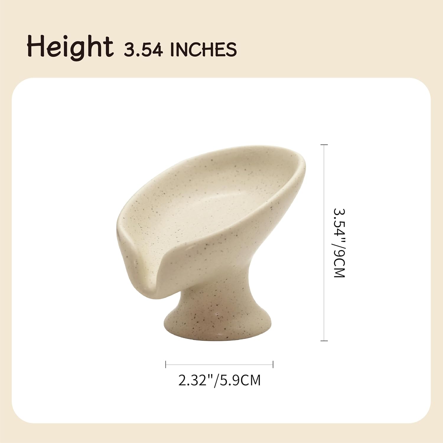 Selicasaya Leaf-Shape Soap Dish